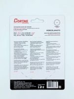 DISCO DIAMANTADO TURBO FINO PORCELANATO CORTAG 110MM X 20MM