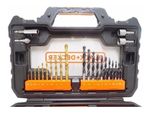 KIT FERRAMENTAS BROCAS BITS E PONTAS 104 A7230 BLACK DECKER