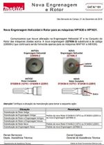 INDUZIDO 127V MAKITA FURADEIRA HP1630 HP1631