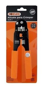 ALICATE CRIMPADOR CRIMPAR CABO DE REDE ACR1 RJ45