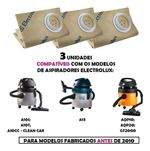 SACO PARA ASPIRADOR ELECTROLUX ÁGUA E PÓ A10 GT2000 ANTIGO CSE09