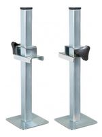 2 SUPORTE REGULÁVEL - 2 A 30CM - NIVELAMENTO RÉGUA CORTAG