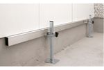 2 SUPORTE REGULÁVEL - 2 A 30CM - NIVELAMENTO RÉGUA CORTAG