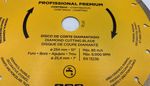 DISCO DIAMANTADO CONTINUO PROFISS. CORTAG 254X25.4MM ZAPP600