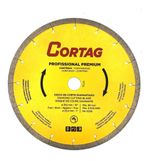 DISCO DIAMANTADO CONTINUO PROFISS. CORTAG 254X25.4MM ZAPP600