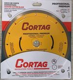 DISCO DIAMANTADO CONTINUO PROFISS. CORTAG 254X25.4MM ZAPP600