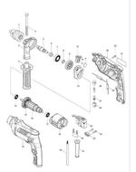 ESTATOR 220V FURADEIRA MAKITA M0801B