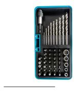 JOGO DE BITS E BROCAS MAKITA COM 48 PEÇAS