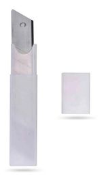 LAMINA ESTILETE REFORÇADA PROFISSIONAL AÇO 25MM 10 PÇS MTX