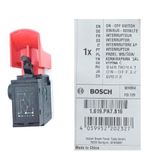 INTERRUPTOR FURADEIRA BOSCH GBM 1600 RE