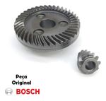 ENGRENAGEM E PINHAO BOSCH GWS 9-125 (COD. ANT. 1619P14111)