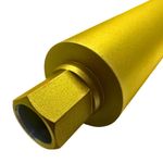 SERRA COPO COROA DIAMANTADA DOURADA ROSCA M22 83X370MM