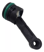 PISTÃO DE AÇO COMPLETO COM BIELA PARA MARTELO ROMPEDOR BOSCH GWS 5 CE ORIGINAL