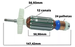INDUZIDO ROTOR 127V STGS6115-BR STANLEY
