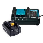 KIT PARAFUSADEIRA DHP490Z+ CARREGADOR DC18WC +1BATERIA 3AH BL1830B + BOLSA MAKITA