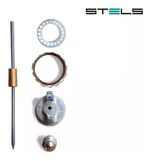 KIT REPARO - BICO, AGULHA, CAPA P/ PISTOLA PINTURA 1.8 STELS