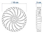 VENTOINHA LAMINA PARA CORTADOR DE GRAMA TRAMONTINA CE30/35
