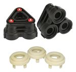 KIT CABEÇOTE + APOIO GAXETA DA LAVADORA K2 K3