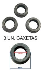 KIT GAXETA + ANEL RASPADOR DA LAVADORA J6200 J6500 J6800 J7000