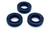 KIT COM 3 RETENTOR DO PISTÃO JACTO ANEL RASPADOR J6000 ANTIGA