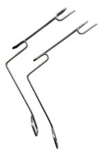 KIT COM 2 PRESILHA FIXADORA DE LIXA DEWALT DW411 DW412 D26441 QS800