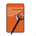 ESCOVA GIRATÓRIA ROTATIVA P/ LAVADORAS DE ALTA PRESSÃO ELECTROLUX - SERVE LAVOR