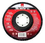 KIT 10 DISCOS DESBASTE FLAP 4.1/2 115MM X 22 GRÃOS DIVERSOS