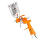 PISTOLA DE PINTURA TANQUE ALTO, BICO DE 0,5MM, GRAVIDADE,  ROSCA 1/4POL., 100 ML, 1PC SPARTA