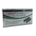 JOGO DE SOQUETE SEXTAVADO IMPACTO ENCAIXE 1/2 COM 10 PCS MTX STELS