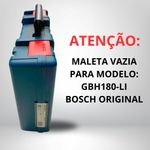 MALETA (VAZIA) MARTELETE BOSCH GBH 180-LI