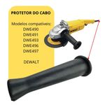 PROTETOR DO CABO DWE490 DWE491 DWE493 DWE496 DWE497 DEWALT