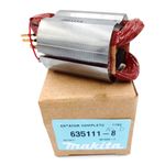 KIT INDUZIDO ESTATOR E ESCOVA DE CARVÃO MAKITA GA4530 127V