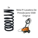 KIT 3 MOLAS PISTÃO JACTO 57,5 AÇO LAVADORA ALTA PRESSÃO 5500