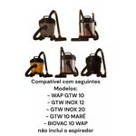 KIT 3 SACO FILTRO DE ASPIRADOR DE PÓ WAP GTW10 GTW12 GTW20