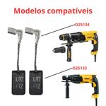PAR DE ESCOVA DE CARVAO 127V DEWALT D25133 T1 T10 D25134