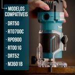 PINÇA 8MM MAKITA DRT50 RT0700C RP0900 RT001G DRT52 M3601B