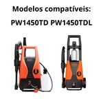 CONJUNTO COBERTURA DA BOMBA  PW1450TD PW1450TDL BLACK DECKER