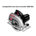 PAR DE TAMPA PORTA ESCOVA CARVÃO P/ SERRA CIRCULAR SKIL 5300