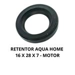 RETENTOR 16 X 28 X 7 DO MOTOR PARA LAVADORA AQUA HOME