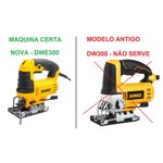 ROLETE GUIA LAMINA SERRA TICO-TICO DEWALT PARA NOVA DWE300 ORIGINAL