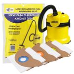 SACO FILTRO P/ ASPIRADOR DE PO KARCHER A2004  A2003 PORTOPEL