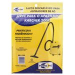 SACO FILTRO P/ ASPIRADOR DE PO KARCHER A2004  A2003 PORTOPEL