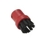 ESCOVA REDONDA VERMELHA PARA LIMPADORAS A VAPOR KARCHER SC / SG