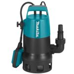 Bomba Submersa Eletrica 400 Makita PF0410 220v - Água Suja