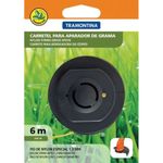 CARRETEL 1 FIO DE NYLON 1.3MM P/ APARADOR 6 METROS - TRAMONTINA