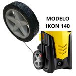 1 RODA PARA LAVADORA DE ALTA PRESSÃO IKON 140 LAVOR