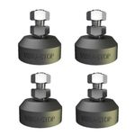 Kit 4 Amortecedor Borracha Nivelador Vibra Stop Mini Sapata Vs02 1/4 20kg	