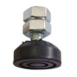 Kit 4 Amortecedor Borracha Nivelador Vibra Stop Mini Sapata Vs02 1/4 20kg	