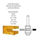 Fresa Para Encaixes 5/32 Haste 1/4 Makita D-50273