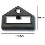 SUB CONJUNTO PUNHO AJUSTAVEL PARA APARADOR DE GRAMA ELETRICO MASTER 500/700L/800/1000L